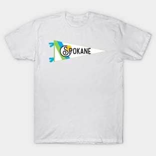 Spokane Flag Pennant T-Shirt